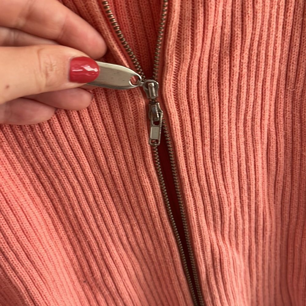 Zip-Front Cardigan  - Picture 4 of 7